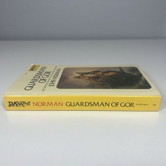 Guardsman of Gor, 16th Book Counter Earth Saga John Norman DAW #456 PBK 1st 1981 - Picture 3 of 8